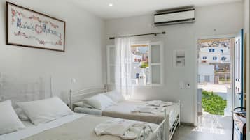 1 dormitori, planxa i posts de planxar, wifi gratuïta i roba de llit