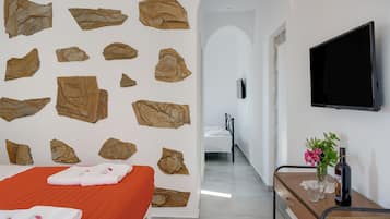 2 slaapkamers, een strijkplank/strijkijzer, gratis wifi, beddengoed