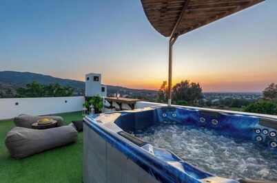 Country House 'Casa Natura' with Sea View, Wi-Fi and Air Conditioning
