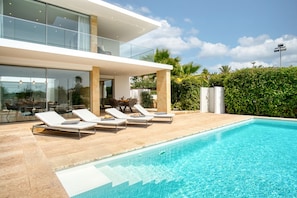 Pool - Villa 'Azul' with Mountain View, Wi-Fi and Air Conditioning (Teulada)