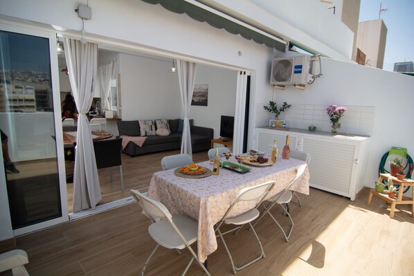 Restaurante al aire libre