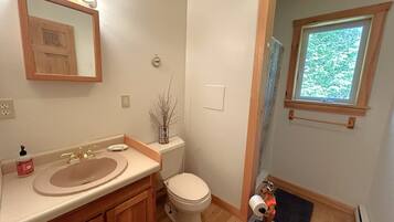 Shower, towels