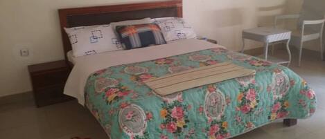 1 bedroom, hypo-allergenic bedding, individually decorated