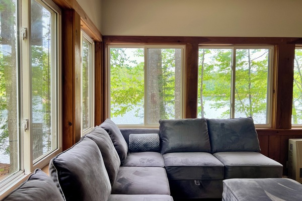 Smart TV, DVD player, books, music library