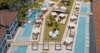 Stylish ocean-front imperial suite. Free transport to and from the airport.