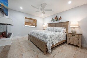 3 bedrooms, iron/ironing board, WiFi, bed sheets
