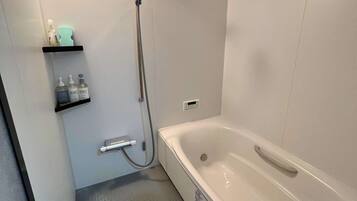 Hair dryer, towels