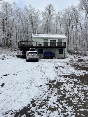 Exterior - Chalet in the  Green Mountains.  Skiing, hiking, mountain biking.  (Rochester)