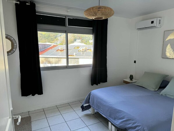 1 室のベッドルーム、アイロン / アイロン台、WiFi、ベッドシーツ