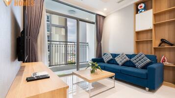 Luxury Apartment, 2 Bedrooms, City View | View from room
