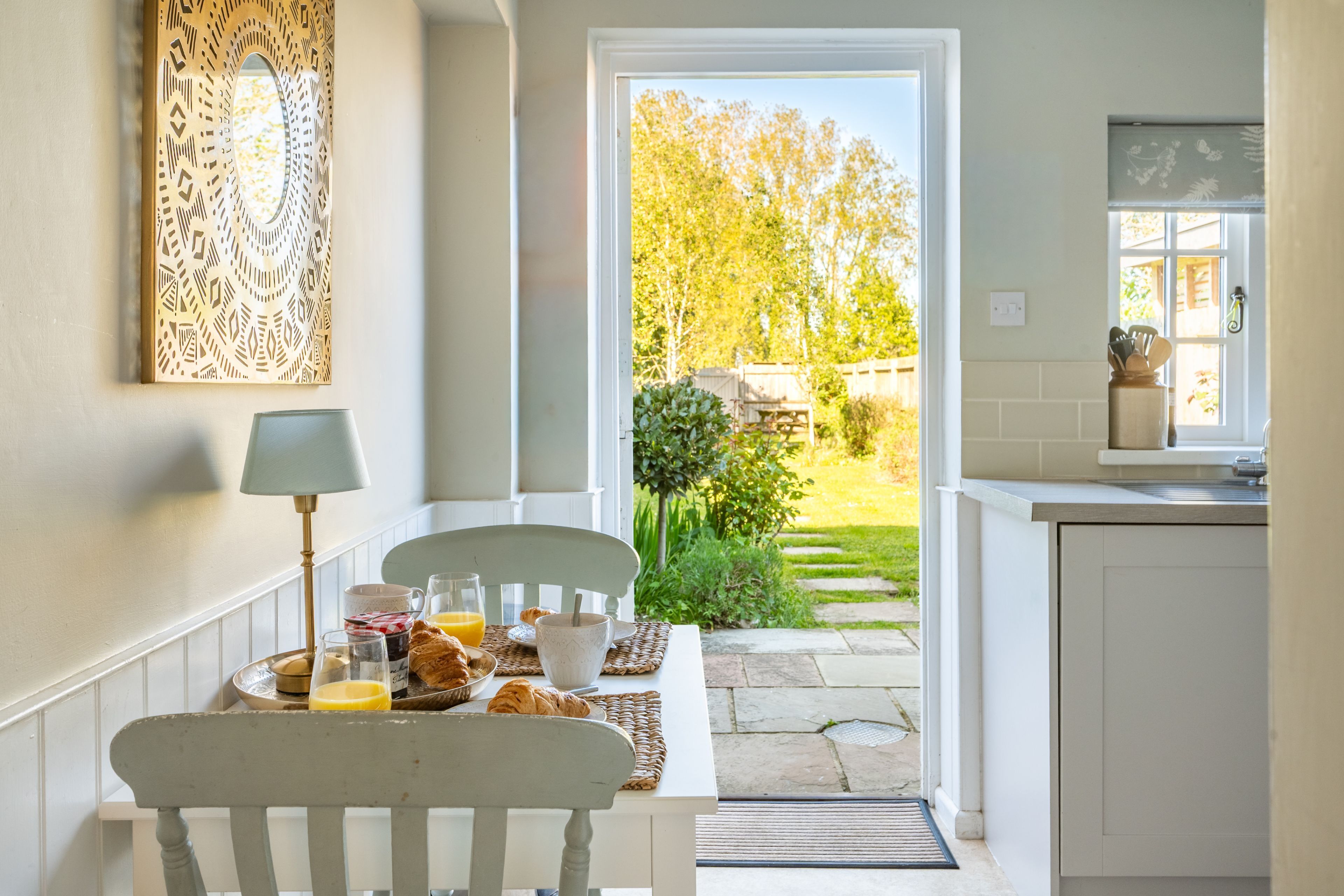 Carpenters Cottage, Wighton: Bright, stylish kitchen