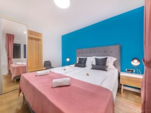 1 soverom, strykejern/-brett og wi-fi