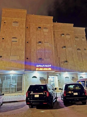 Façade de l’hébergement