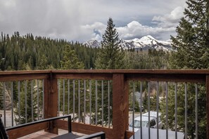 Impressive views surround the home which is located in the Boreas Pass area, popular for its scenic nature.