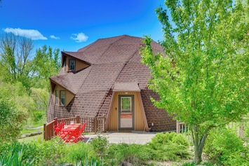 North Freedom Vacation Rental | 3BR | 1BA | 1,800 Sq Ft | Steps Required