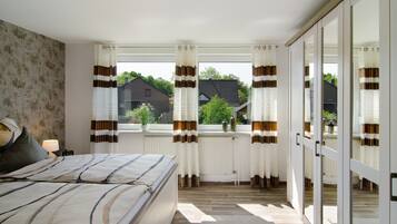 1 Schlafzimmer, Bügeleisen/Bügelbrett, kostenloses WLAN, Bettwäsche