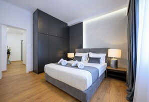 Appartement Signature | 3 chambres, draps en coton égyptien, literie de qualité