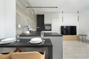 Studiolejlighed - balkon | Stue