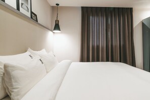 Free WiFi, bed sheets - No.25 Hotel - Myeongji Ocean City (Busan)