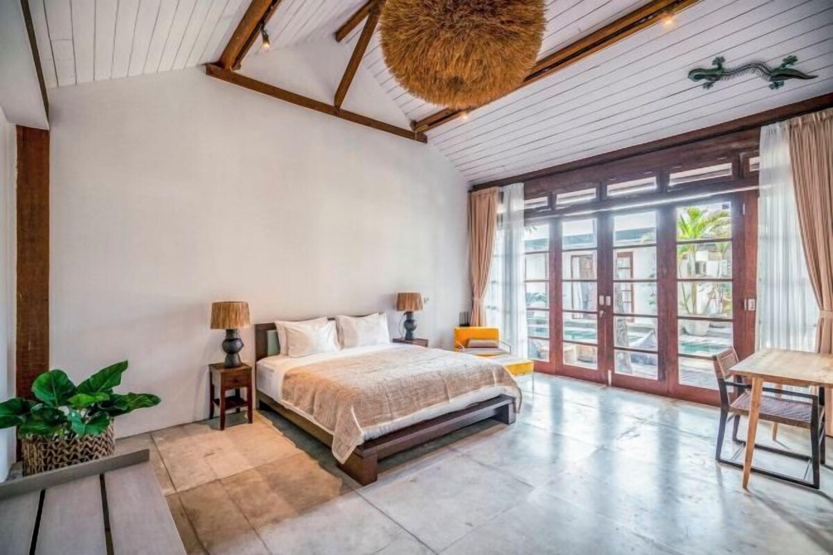 1 chambre, fer et planche à repasser, Wi-Fi gratuit