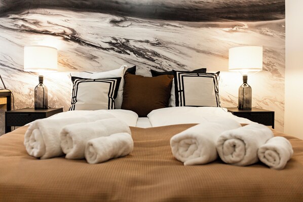 1 sovrum, strykjärn/strykbräda, wi-fi och sängkläder