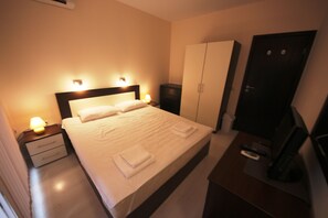 1 soverom og sengetøy