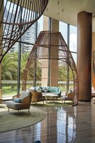 Sala de estar en el lobby