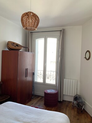 1 間睡房、熨斗/熨衫板、免費 Wi-Fi、床單