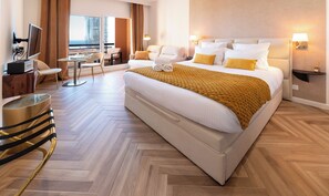 1 slaapkamer, een strijkplank/strijkijzer, gratis wifi, beddengoed