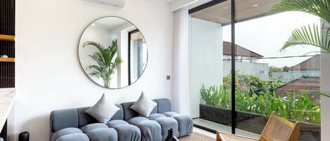 Leilighet – deluxe | Oppholdsområde