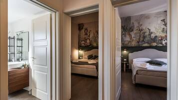 2 bedrooms, iron/ironing board, travel crib, free WiFi