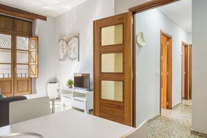 Apartamento, 1 quarto | Área de estar