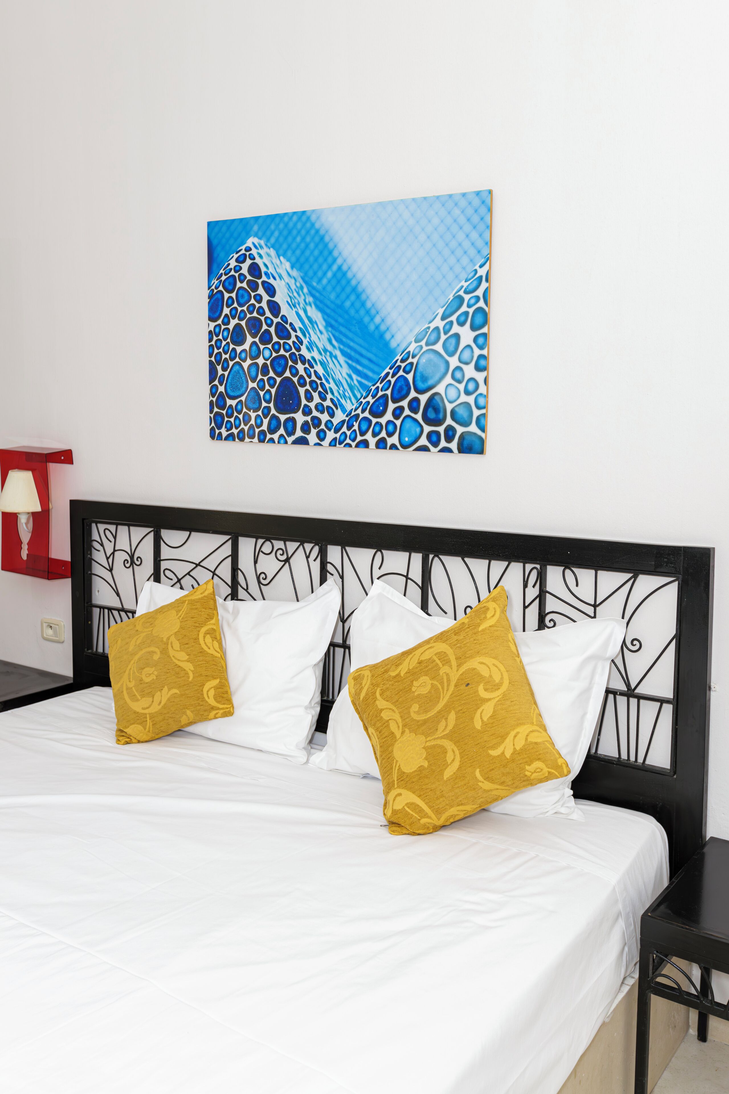 Memory foam beds, blackout drapes, soundproofing, WiFi (free)