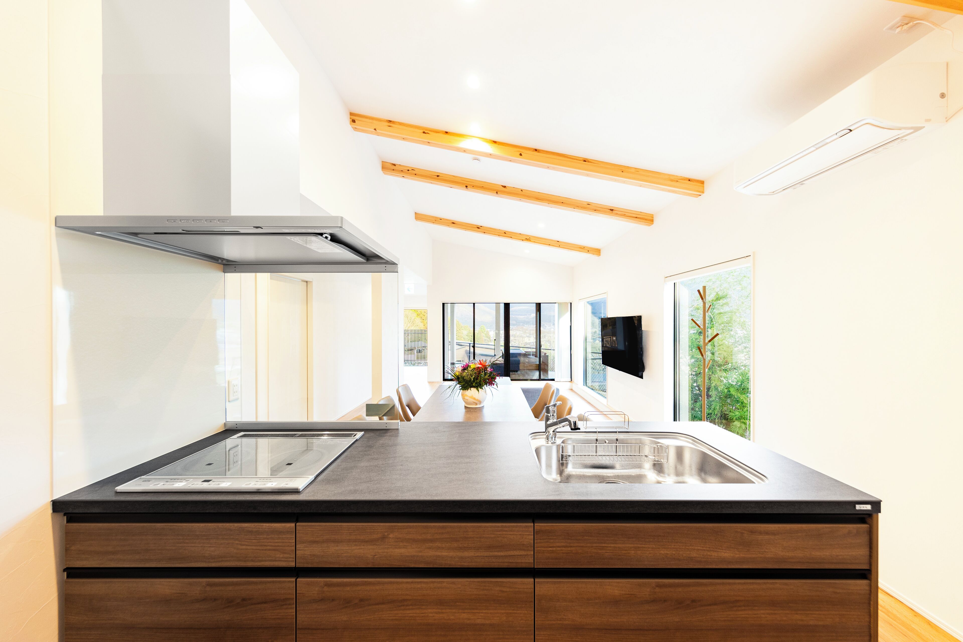 Luxury Villa, 3 Bedrooms, Private Pool, Hill View | Private kitchen | Full-sized fridge, microwave, oven, stovetop