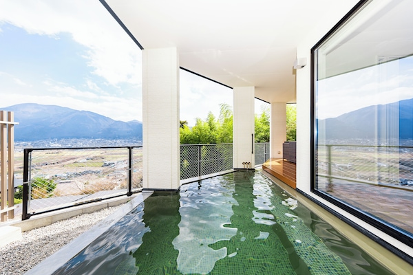 Villa de lujo, 3 habitaciones, alberca privada, vista a la colina | Terraza o patio