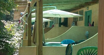 Camping Europa-beach au bord de mer .