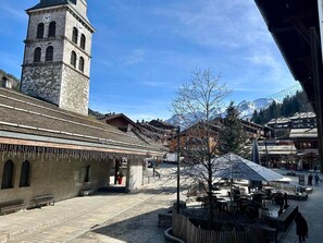 Property grounds - Charming 2BR in Village Center, Near Ski Lifts, WiFi (La Clusaz)