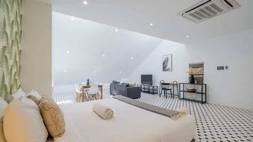 1 habitación, acceso a internet y ropa de cama