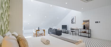 1 habitación, internet y ropa de cama