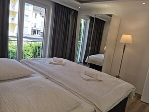 1 habitación, cuna de viaje, wifi gratis y ropa de cama
