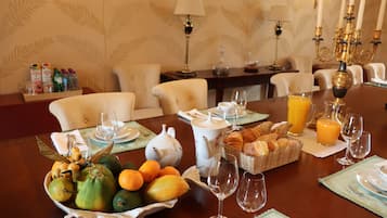 Petit déjeuner continental compris tous les jours