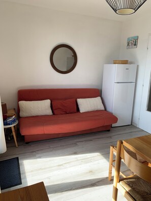 Living area - Appartement 5 personnes Praloup 1600 (Uvernet-Fours)