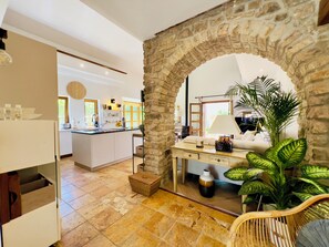 Interior - Villa with garden pool/jacuzzi near the center only families and couples (AN)