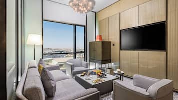 Premium Suite - Faisaliah Tower View | Living area