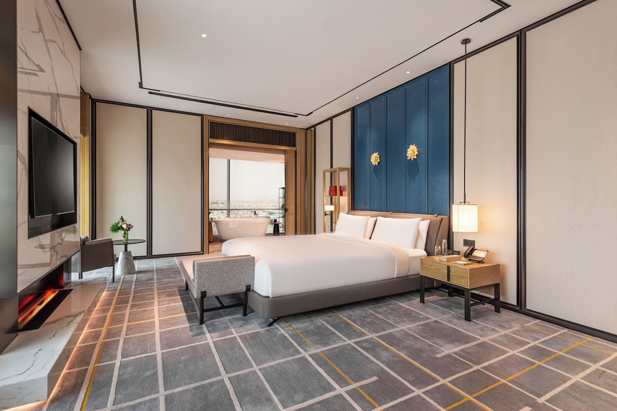 Royal suite | 1 slaapkamer, geluiddichte muren, gratis wifi, beddengoed
