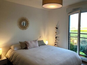 2 chambres, fer et planche à repasser, Wi-Fi