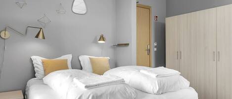 2 chambres, Wi-Fi, draps fournis