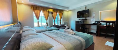 1 habitación, sistema de insonorización, wifi gratis y ropa de cama