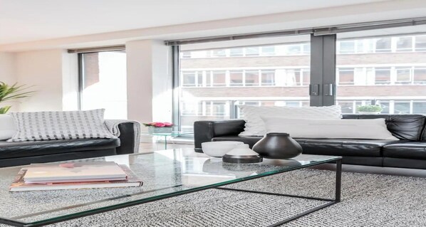 Smart TV, DVD player, books, stereo