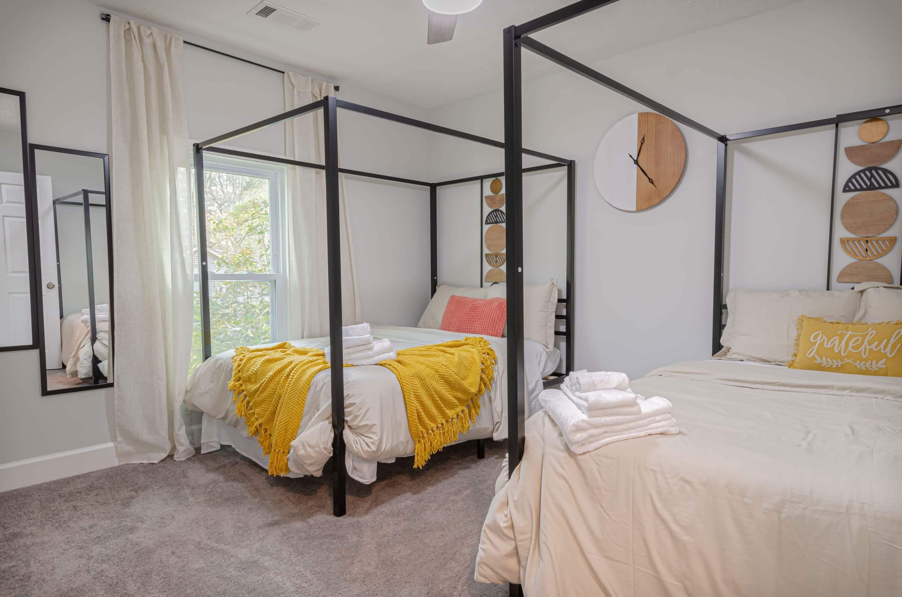 4 多间卧室、熨斗/熨衣板、旅行婴儿床、WiFi